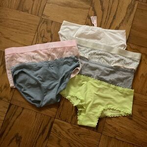 victoria's secret panties lot set Sz. Medium